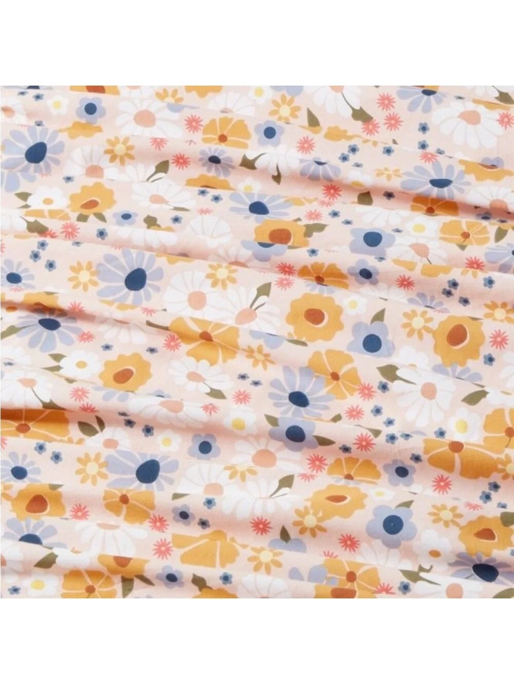 Pillowfort FULL Vintage Floral Print Flowers Cotton Kids' Sheet Set - Target NEW